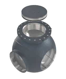 Spherical Pipeline Fitting
